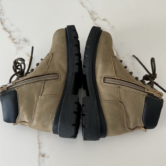 Rylee + Cru work boot olive boys size 9 - Picture 4 of 12